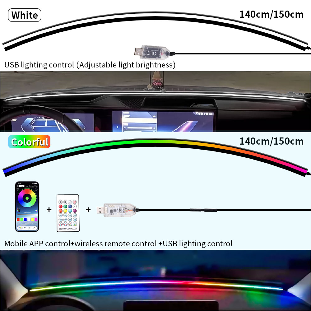 140/150CM Car Windshield Silic - Rgb Hub Sync 评论和价格