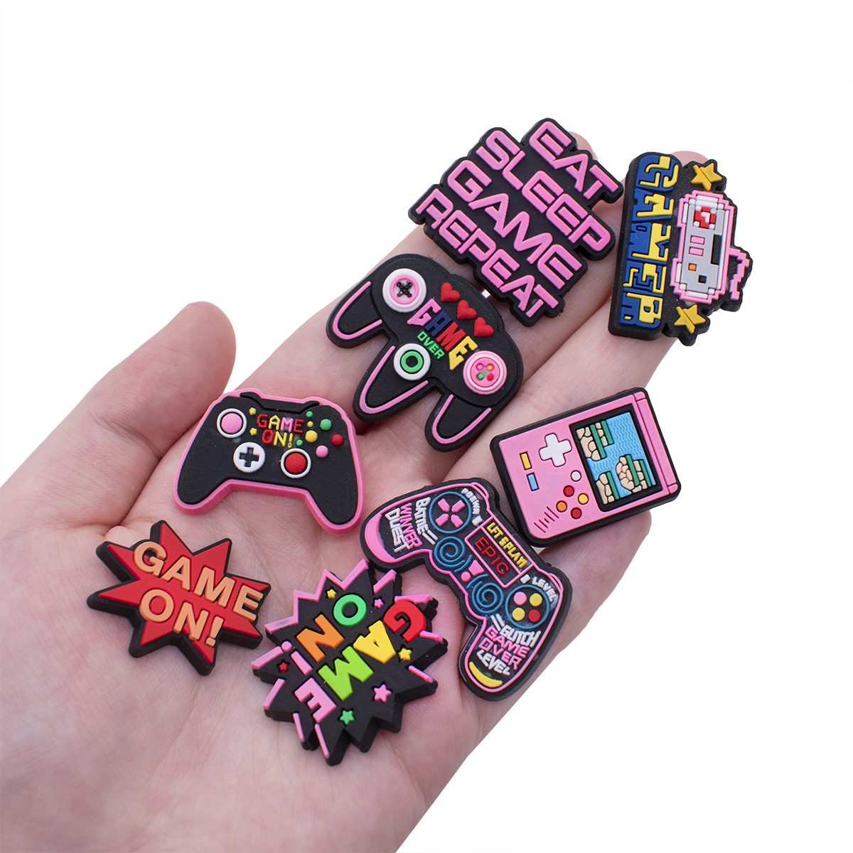 Game Shoe Charms for Crocs Acc - Gaming Accessories Kids 评论和价格