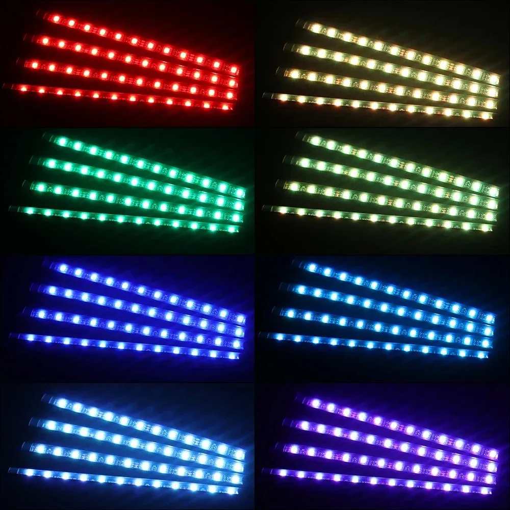 Universal 48 LED USB Car RGB A - Rgb Hub Sync 评论和价格