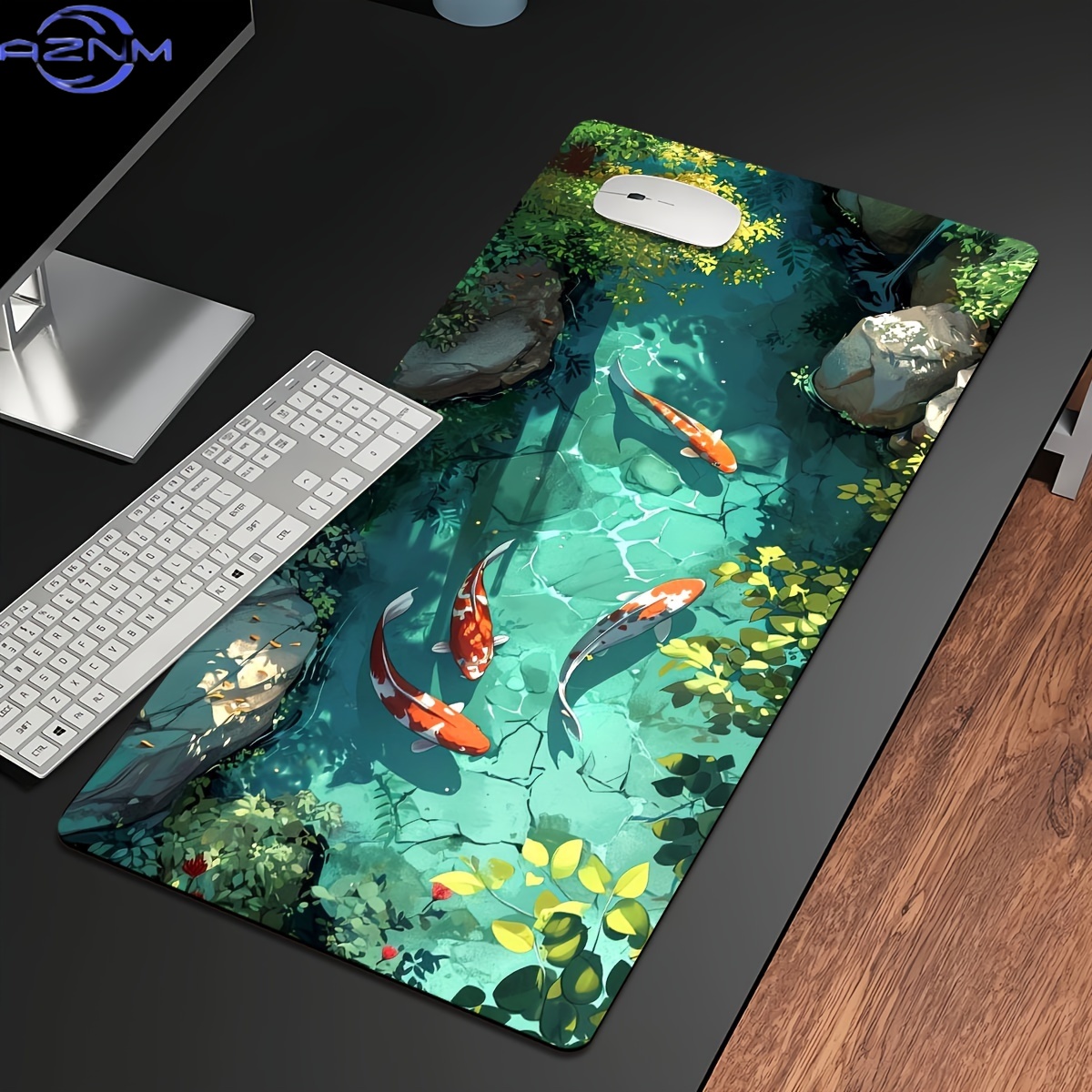 Large Koi Fish Gaming Mouse Pa - Gaming Accessories Officeworks 评论和价格