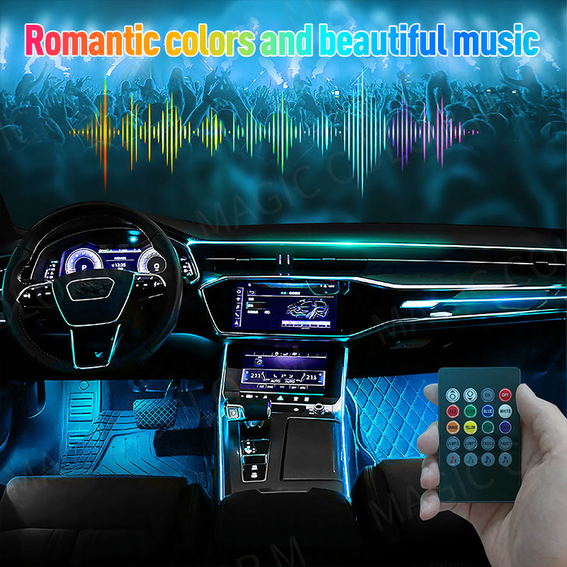 48/72 Led Car Foot Ambient Lig - Rgb Hub Sync 评论和价格