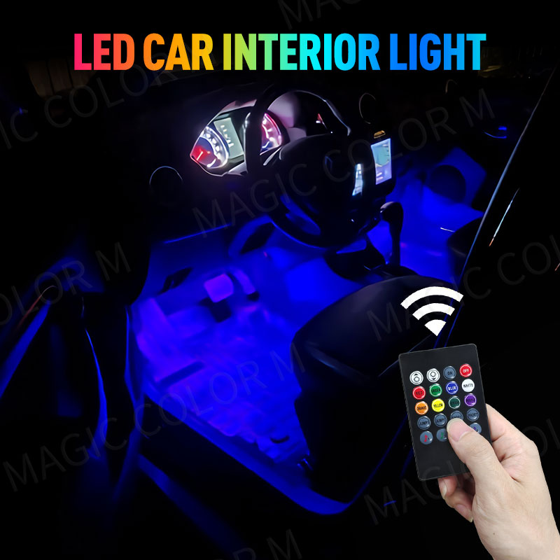 48/72 Led Car Foot Ambient Lig - Rgb Hub Sync 评论和价格