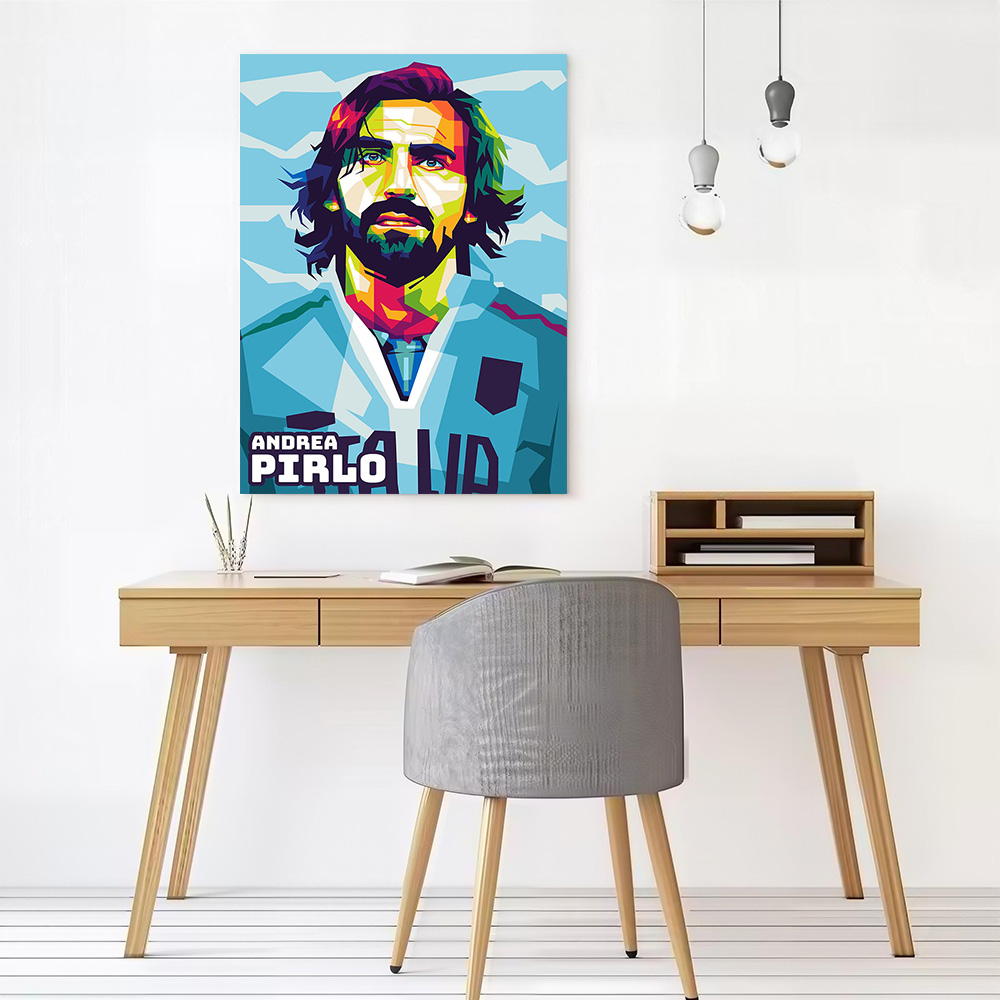 Andrea Pirlo Canvas Poster Cus - Gaming Accessories For Room 评论和价格