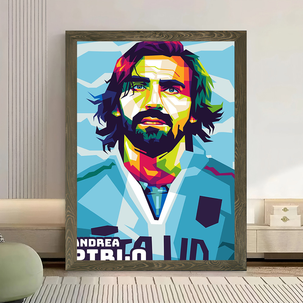 Andrea Pirlo Canvas Poster Cus - Gaming Accessories For Room 评论和价格