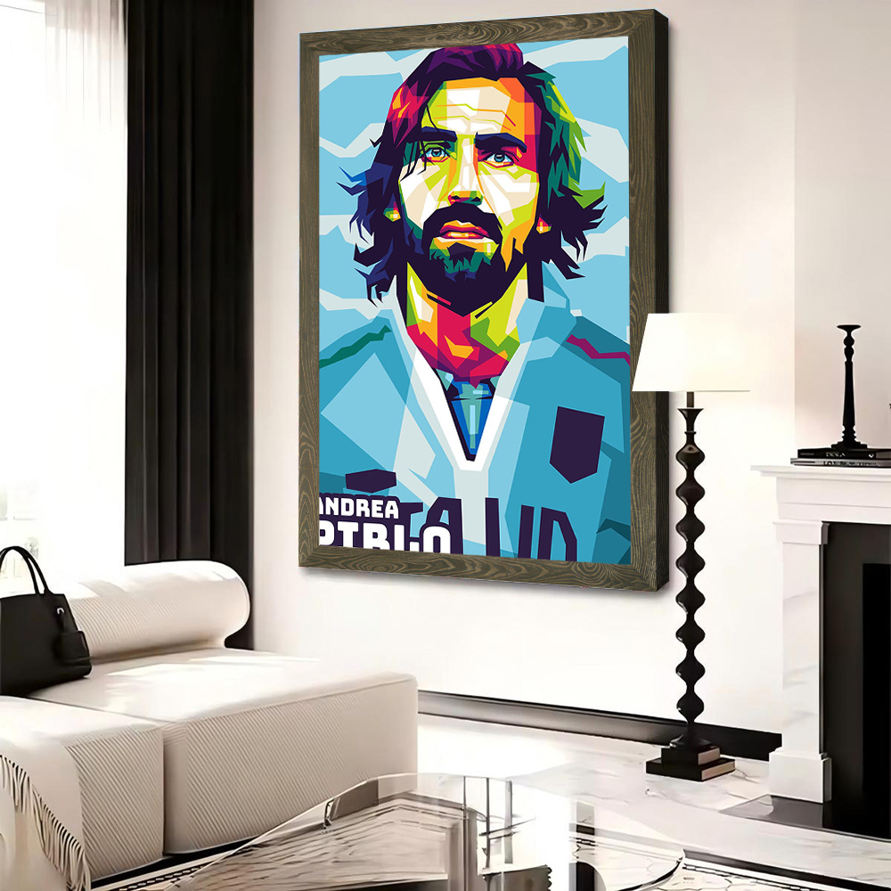 Andrea Pirlo Canvas Poster Cus - Gaming Accessories For Room 评论和价格