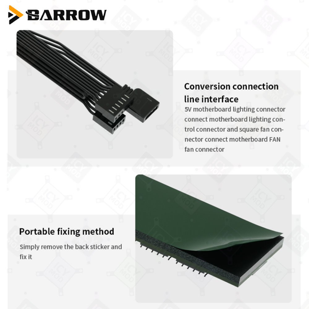 Barrow 7-Port Fan Controllers  - Rgb Hub Sync 评论和价格