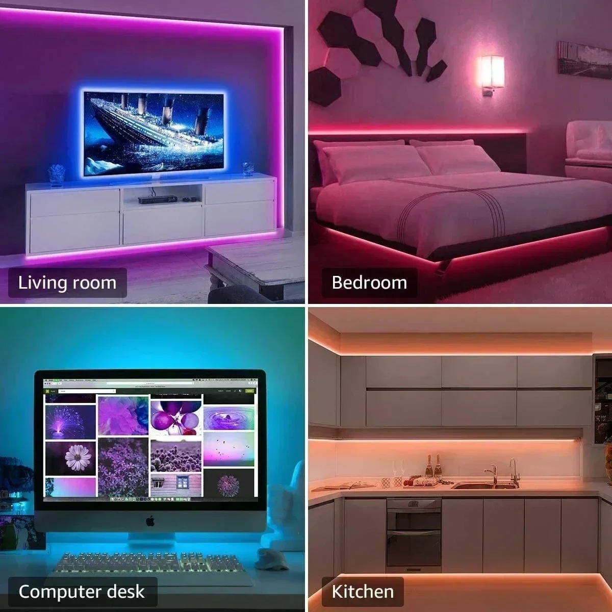 Smart RGB LED Gaming Light Str - Rgb Hub Sync 评论和价格