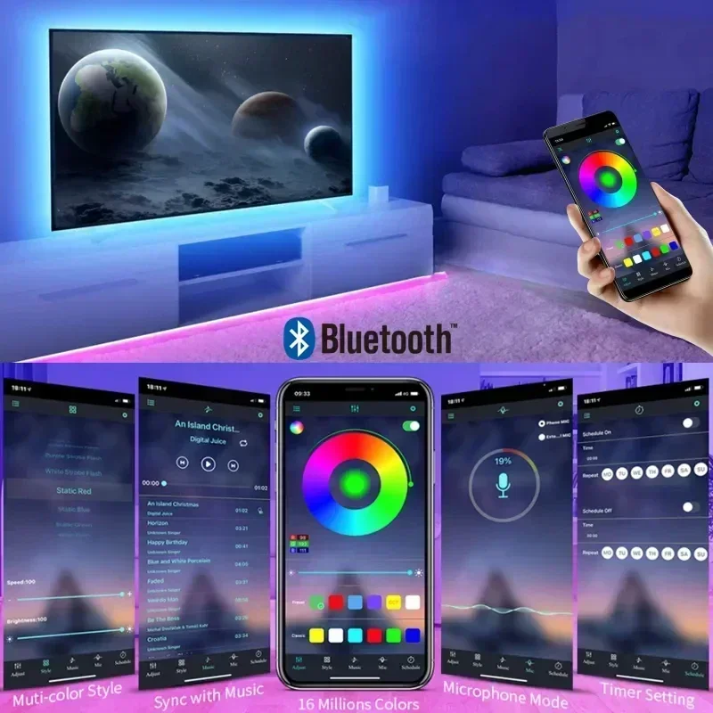 Smart RGB LED Gaming Light Str - Rgb Hub Sync 评论和价格