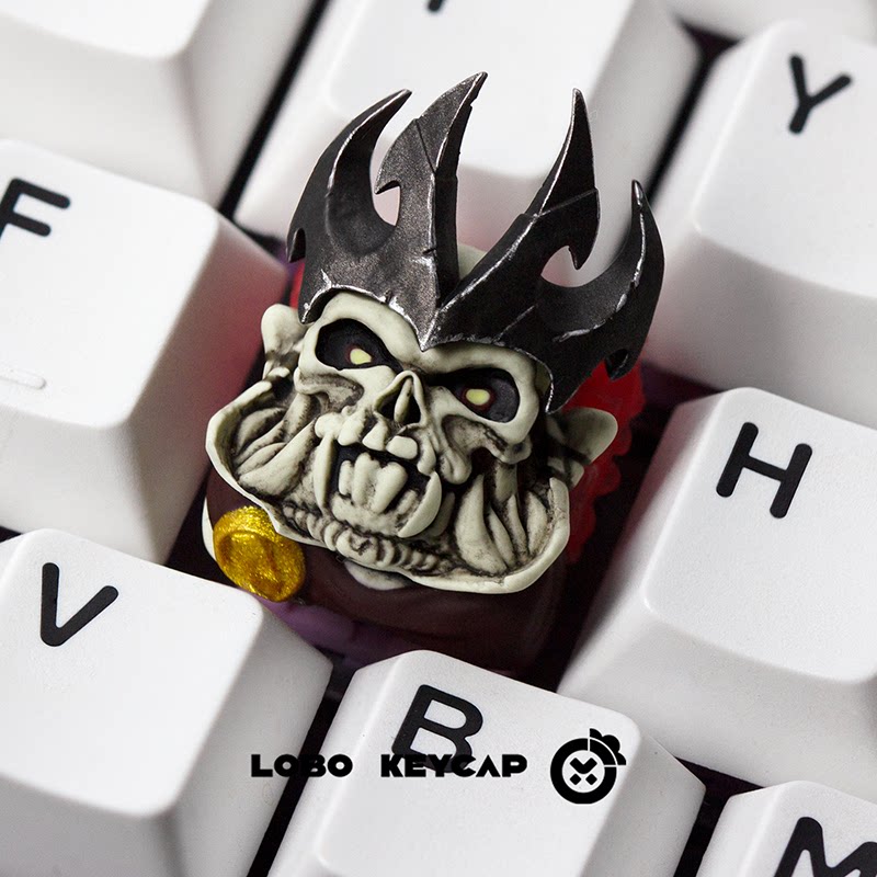New Lobo Keycap Dota2 Skeleton - Gaming Accessories Decor 评论和价格