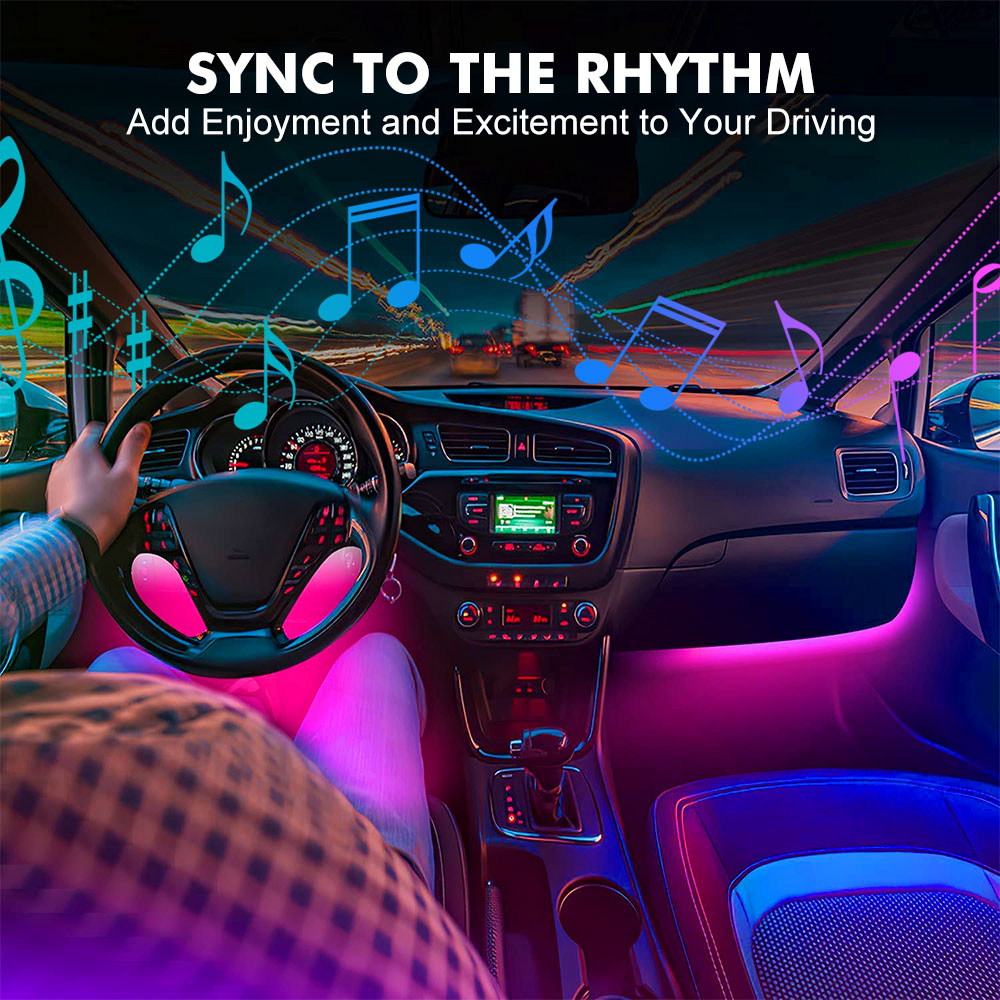 Neon LED Interior Car Light AP - Rgb Hub Sync 评论和价格