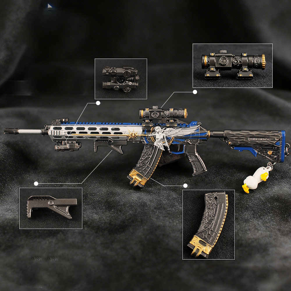 22cm Detachable Toy Gun Keycha - Gaming Accessories Kids 评论和价格