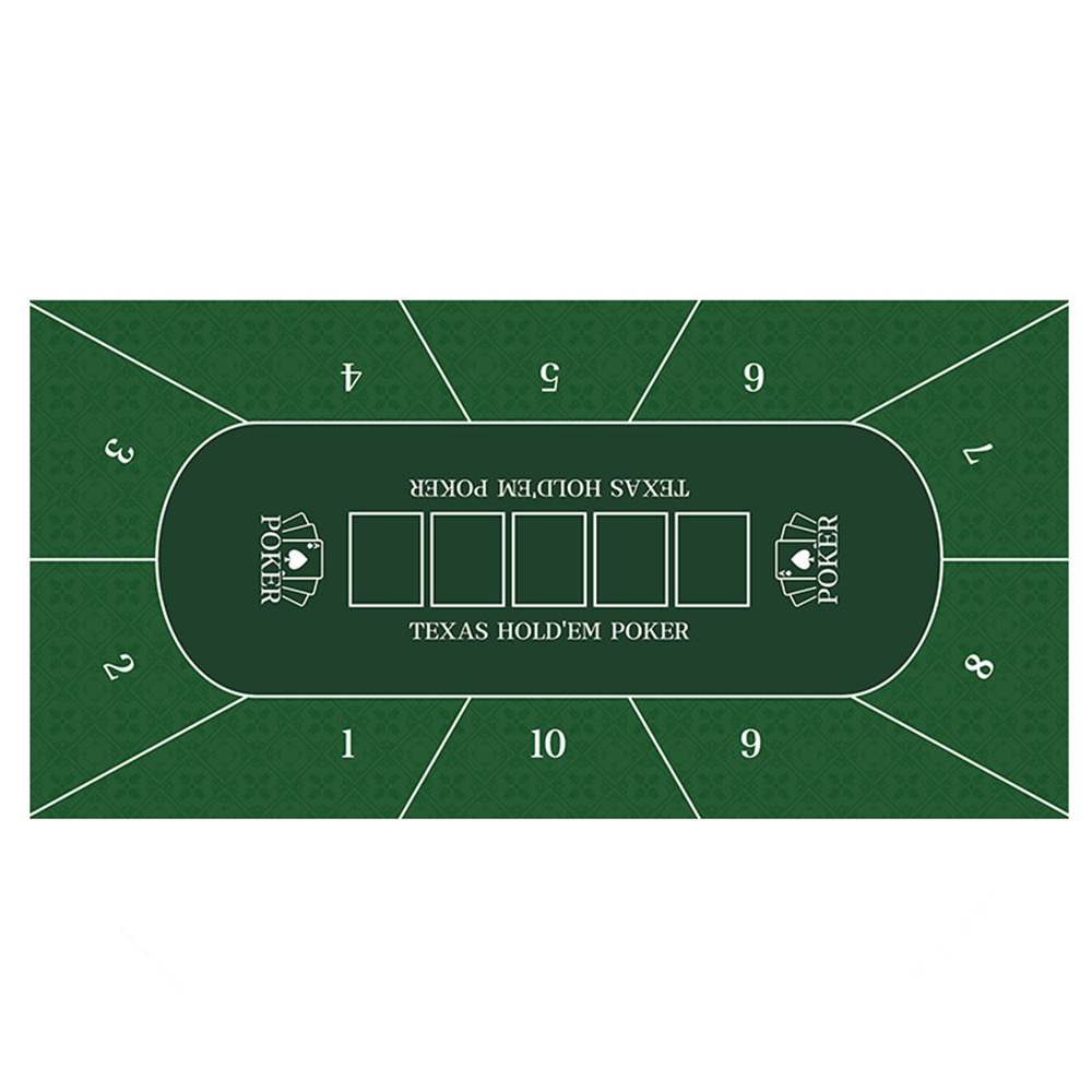 Casino Texas Hold'em Table Mat - Gaming Accessories For Table 评论和价格