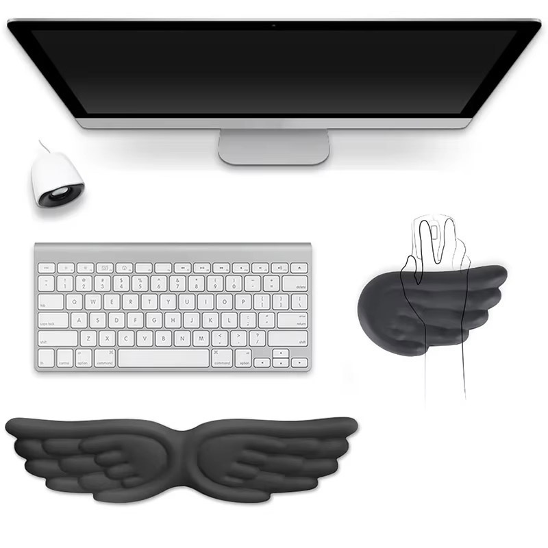 Angel Wing Memory Foam Cushion - Gaming Accessories Officeworks 评论和价格