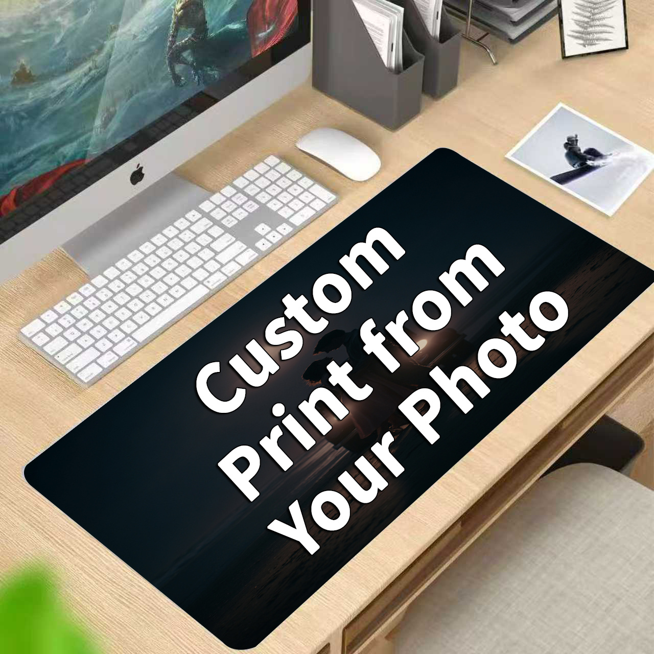 Custom Photo Mouse Pad, Person - Gaming Accessories Decor 评论和价格