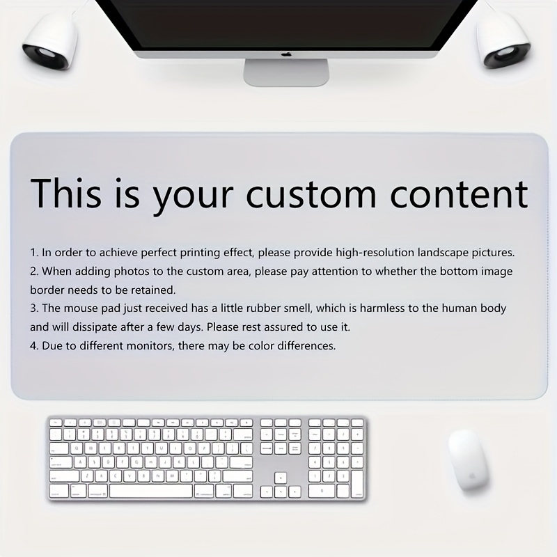Custom Photo Mouse Pad, Person - Gaming Accessories Decor 评论和价格